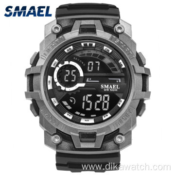 SMAEL Men Military Sports Watch Men's Army LED